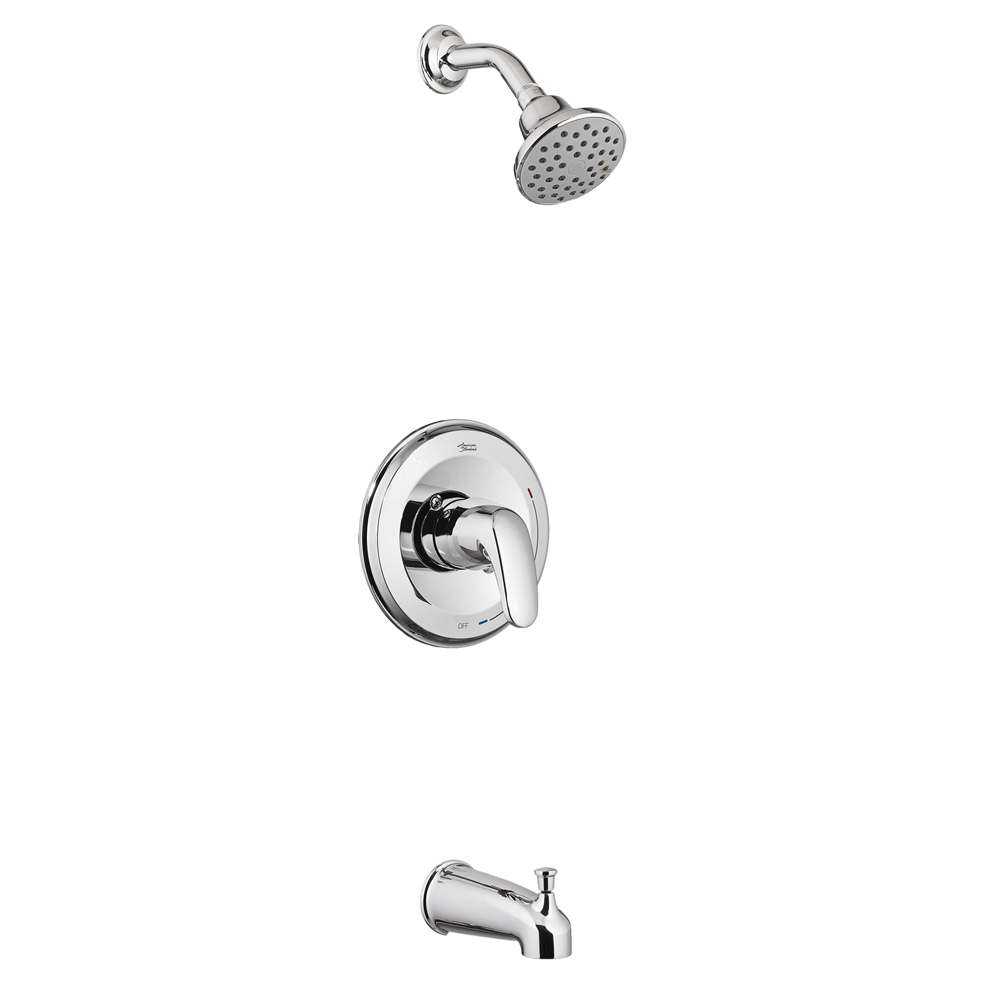 Colony Pro 1.75 GPM Tub and Shower Trim Kit with Water-Saving Showerhead and Lever Handle